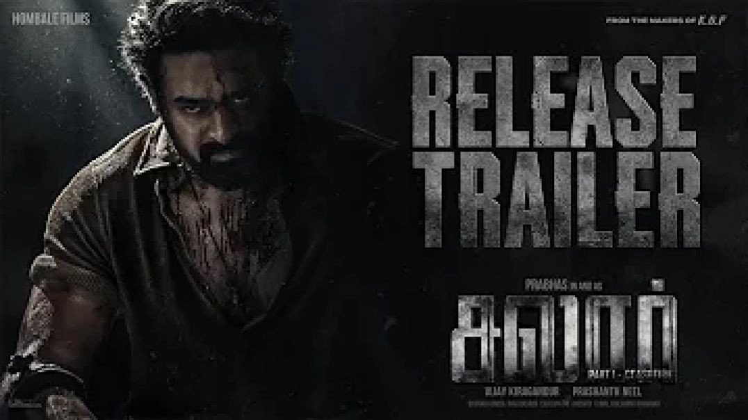 Salaar Release Trailer - Tamil Prabhas Prashanth Neel Prithviraj Shruthi Hombale Films
