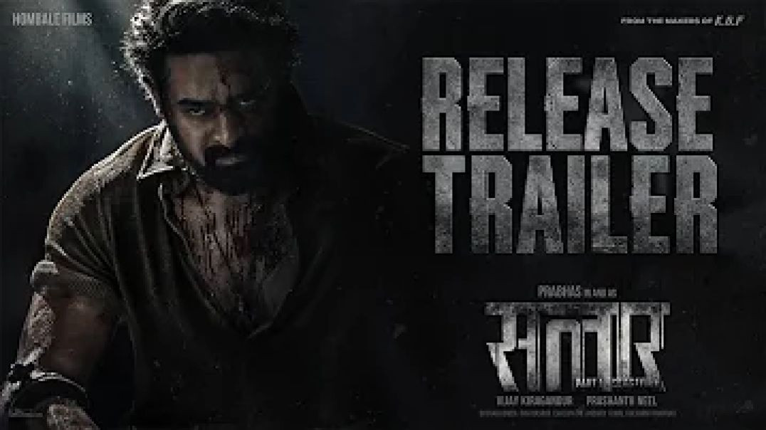 Salaar Release Trailer - Hindi Prabhas Prashanth Neel Prithviraj Shruthi Hombale Films